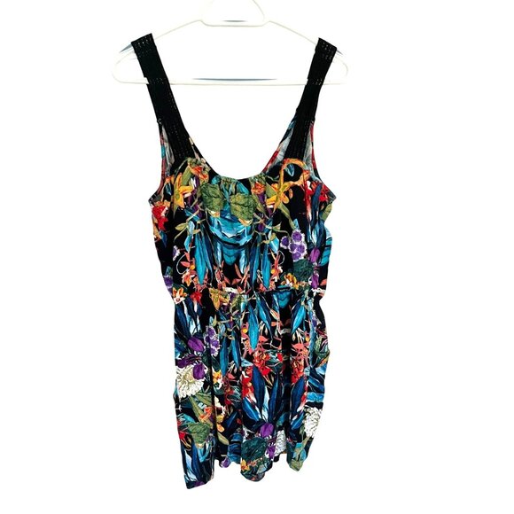 Nicole By Nicole Miller Womens Floral Dress Size L - Picture 2 of 6